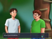 Preview 5 of Summertime saga #98 - My neighbor comes to have a few drinks at my house