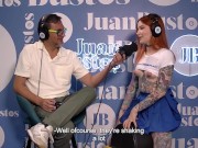 Preview 5 of KittyMiau nice tits girl, Use your toy and keep fucking | Juan Bustos Podcast