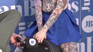 KittyMiau nice tits girl, Use your toy and keep fucking | Juan Bustos Podcast