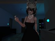 Preview 1 of Emo Puppy Girl Strips For You (VRChat JOI)