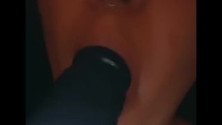 TASTING SUCKING MY DILDO AFTER I USE IT WANNA SE MORE?