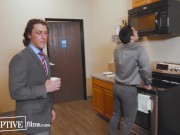 Preview 5 of Awkward Hunk Finally Fucks Boss At Work - The Office Gay Parody - Disruptive