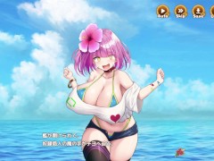 【#09 ハーレム島へようこそ！(体験版)実況】チヨの爆乳おっぱい揉みながら正常位セックスで大量中出ししてしまい・・・(巨乳ハーレムシミュレーション同人エロゲー) - Screenshot 11 of 16 - エロゲ実況