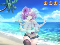 【#09 ハーレム島へようこそ！(体験版)実況】チヨの爆乳おっぱい揉みながら正常位セックスで大量中出ししてしまい・・・(巨乳ハーレムシミュレーション同人エロゲー) - Screenshot 7 of 16 - 同人エロゲ