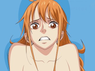 ONE PIECE HENTAI - NAMI OUVRE SES JAMBES ET LE PREND