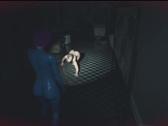 Resident Evil 2 Claire_Black Widow Natasha Romanoff - Каратели с сюрпризом - Screenshot 15 of 16 - Butt