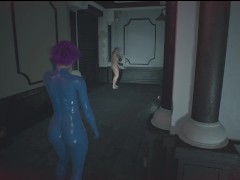 Resident Evil 2 Claire_Black Widow Natasha Romanoff - Каратели с сюрпризом - Screenshot 2 of 16 - Black Widow