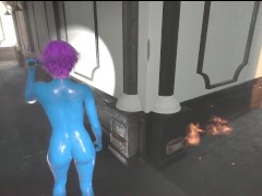 Resident Evil 2 Claire_Black Widow Natasha Romanoff - Каратели с сюрпризом - Screenshot 6 of 16 - Natasha Romanoff