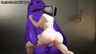 Grimace X Tv Woman Skibidi Toilet Porn hentai