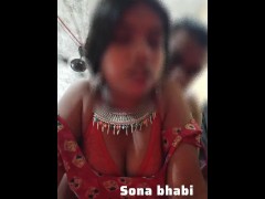 गाँव की जवान गर्लफ्रेंड के साथ मस्त चुदाई लाल कुर्ती में। - Screenshot 10 of 16 - Sona Bhabhi