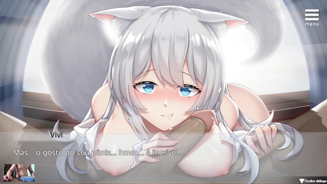 Living together with Fox Demon - Kitsune wake you up while sucking your dick and more hentai