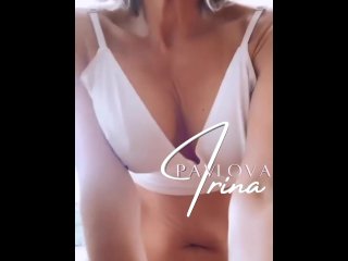 female orgasm, esposa exibicionista, russian, vertical video