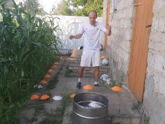 Played a barrel ball