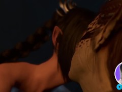 Baldur's Gate 3 - Shadowheart and Lae'zel Sex Scene