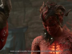 Tiefling and Karlach can finally touch each other (2nd romance scene + dialogs)