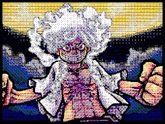 One Piece Gear 5 Flipnote Animation