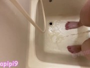 Preview 1 of お風呂で立ちおしっこ、3連発♡