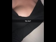 Preview 2 of My Girlfriend cheats and begs for Creampie at Festival Snapchat Cuckold