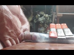 The Roostercombs show, "My penis enlargement invention "close up"