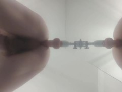 Meine Freundin war nicht zuhause und ich wollte mal ihr Spielzeug ausprobieren... und bin gekommen