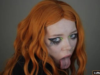 HARD FACEFUCK FOR THIS CUTE REDHEAD - EXCLUSIVE AT ONLYFANS - TEASER