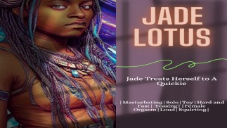 Джейд Балует Себя Быстрым Сексом