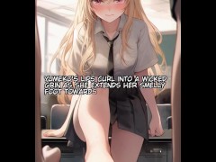 Hentai Captions - The Pungent Taste of Defeat: Licking the Unwashed Feet of your Rival