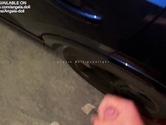 Angela Doll - il m'a rempli la chatte dans un parking après avoir sucé un inconnu