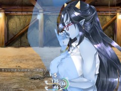 【#02 エロゲー 淫闘ダンジョン(体験版)実況】爆乳女武闘家におっぱいで誘惑され射精してしまったり、爆乳女鬼人にフェラで口内射精してしまっったり・・ - Screenshot 16 of 16 - Bikini Warriors