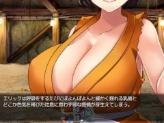 【#02 エロゲー 淫闘ダンジョン(体験版)実況】爆乳女武闘家におっぱいで誘惑され射精してしまったり、爆乳女鬼人にフェラで口内射精してしまっったり・・ - Screenshot 2 of 16 - Hentai Fantasy