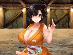 【#02 エロゲー 淫闘ダンジョン(体験版)実況】爆乳女武闘家におっぱいで誘惑され射精してしまったり、爆乳女鬼人にフェラで口内射精してしまっったり・・ - Screenshot 4 of 16 - エロゲ実況