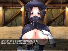 【#02 エロゲー 淫闘ダンジョン(体験版)実況】爆乳女武闘家におっぱいで誘惑され射精してしまったり、爆乳女鬼人にフェラで口内射精してしまっったり・・ - Screenshot 6 of 16 - Bikini Warriors
