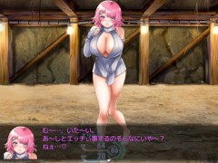 【#02 エロゲー 淫闘ダンジョン(体験版)実況】爆乳女武闘家におっぱいで誘惑され射精してしまったり、爆乳女鬼人にフェラで口内射精してしまっったり・・ - Screenshot 9 of 16 - エロゲ実況