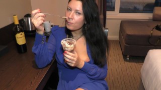 Feed Me Your Perfect Breakfast Milf Milf Consumes Food Milf Feeds POV