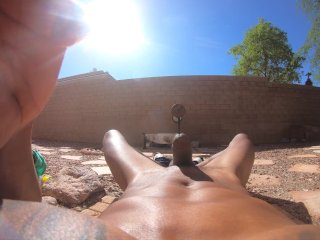 POV masturbating bbb