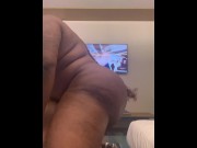 Preview 3 of PATRAVONTESSE BBW TS WITH BIG UNCUT DICK FUCKS SOME ASS