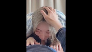 She Gives Me A Gentle Blowjob To Wake Me Up And Loves Cock