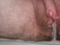 Quick hard piss