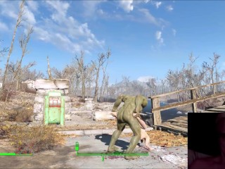 Sanctuary Infested: She Takes Anal and Pussy Stretching to Survive: Fallout 4 Sex Mods Animated Sex