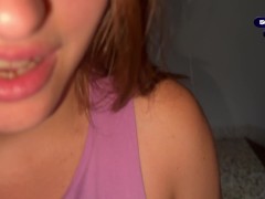 An excited neighbor met me at the ENTRANCE