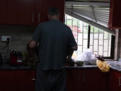 Racing home to finish what we started cant even get past the kitchen