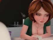 Preview 5 of Cassy ( Big hero 6 ) have anal sex and gets cummed