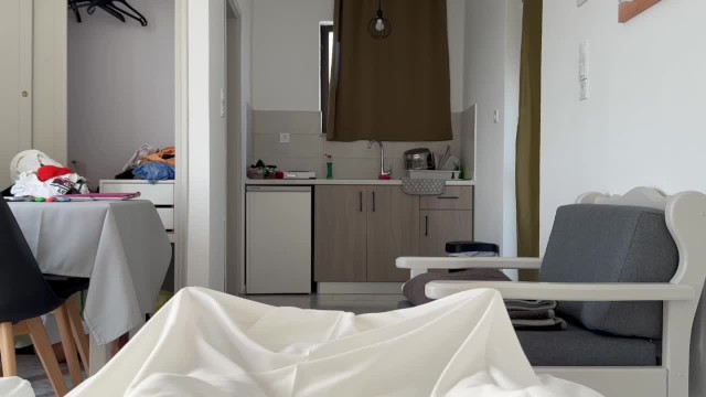 Partage De Chambre D'hôtel Avec Une Demi-soeur Très Excitée