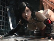 Preview 6 of Tifa ( final fantasy ) have sex in doggy position and jerks her big boobs
