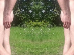 Sunbathing naked 🌝