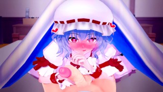 PASSIONATE SEX IN BED WITH REMILIA 😳 TOUHOU HENTAI