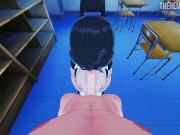 Preview 6 of FUCKING SAE CHABASHIRA SO HARD SHE SCREAMS 🥵 CLASSROOM OF THE ELITE HENTAI