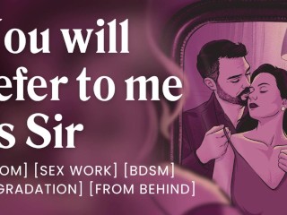 My first Time Visiting a Professional Dom and he gives me what I want [erotic Audio Stories]