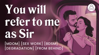 My first time visiting a professional dom and he gives me what I want [erotic audio stories]