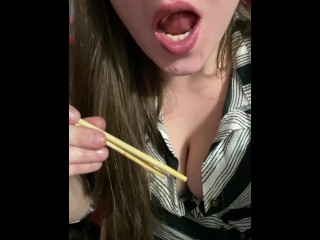 Would you let me Put your Noodle in my Mouth?